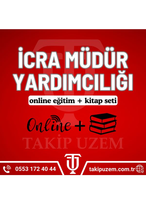 İcra Müdür Yardımcılığı Online Eğitim (Kitaplı)